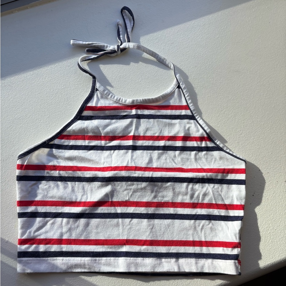 Charlotte Russe Multicolor Striped Top